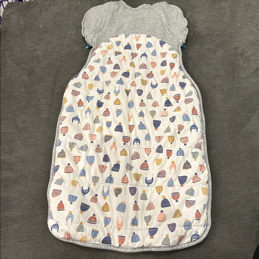 Love to Dream Gray and Multicolor Sleep Sack L - Picture 6 of 7